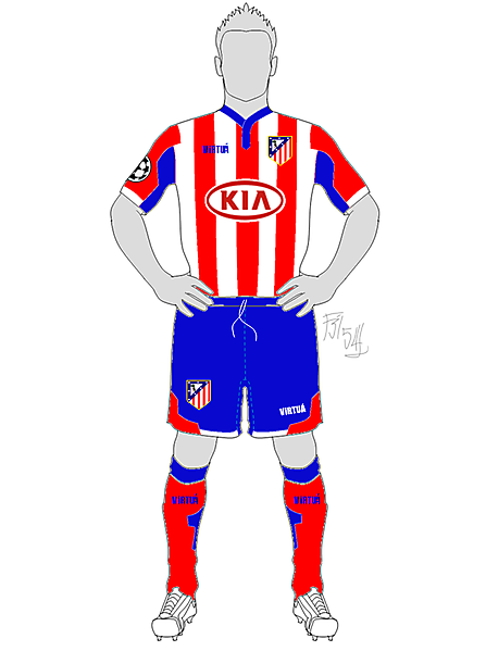 ATLETICO MADRID HOME by F3154L