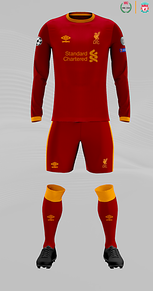 Liverpool x Umbro Concept Home Kit