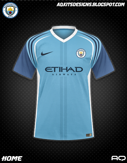 Man City Season 17/18 Kit Design By AQ