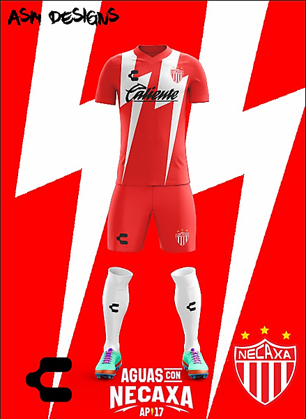 Club Necaxa Charly 2018 Home Kit