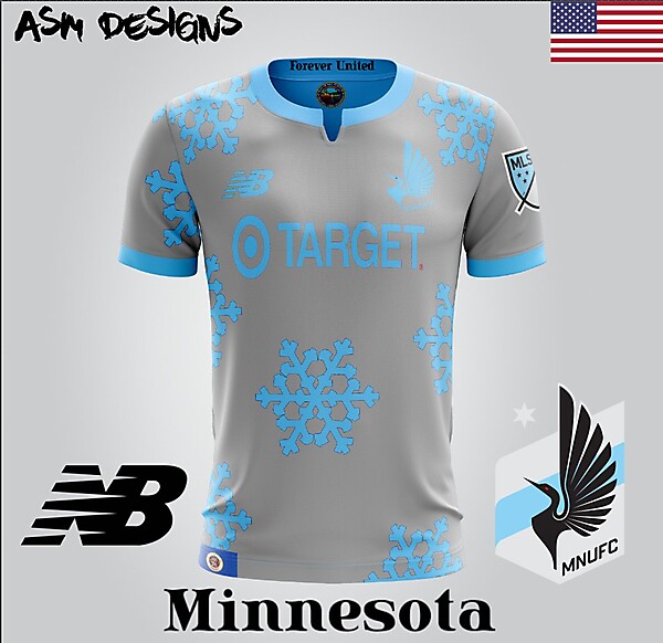 Minnesota United FC New Balance 2018 Home Kit