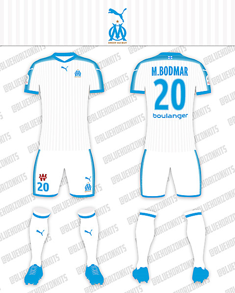 Olympique Marseille Home Kit