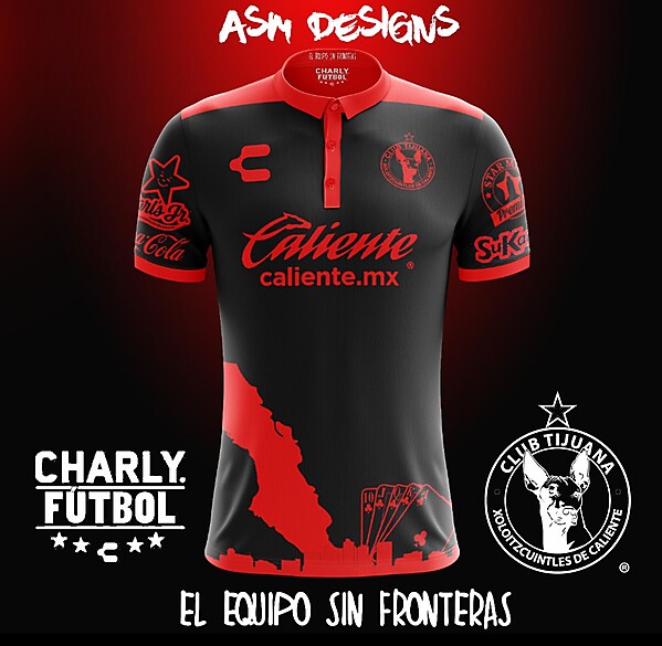 Club Tijuana Charly 2018 Away Kit