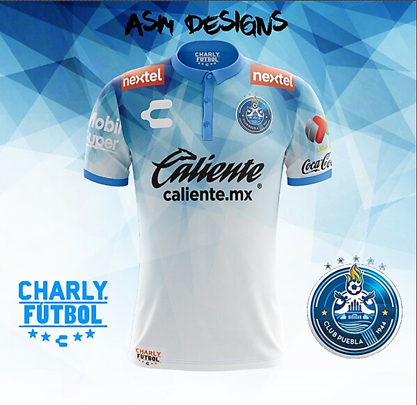 Puebla FC Charly 2018 Home Kit