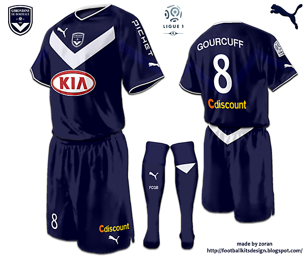 FC Girondins de Bordeaux fantasy home