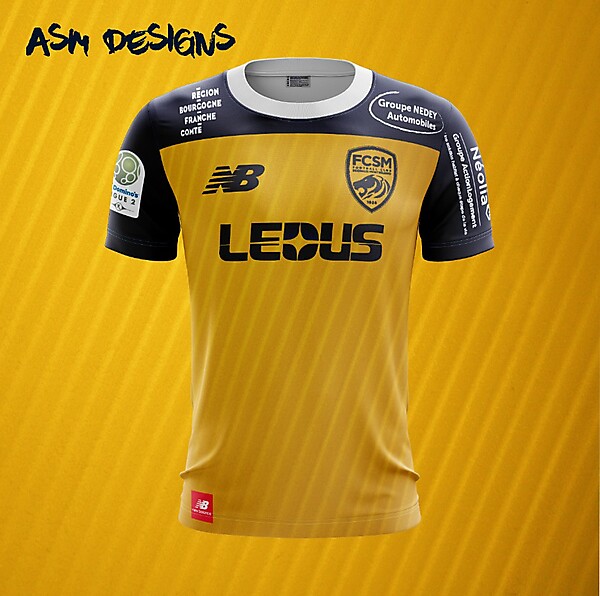 FC Sochaux New Balance 2018 Home Kit