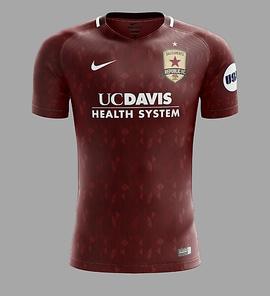 Sacramento Republic FC Nike 2018 Home Kit