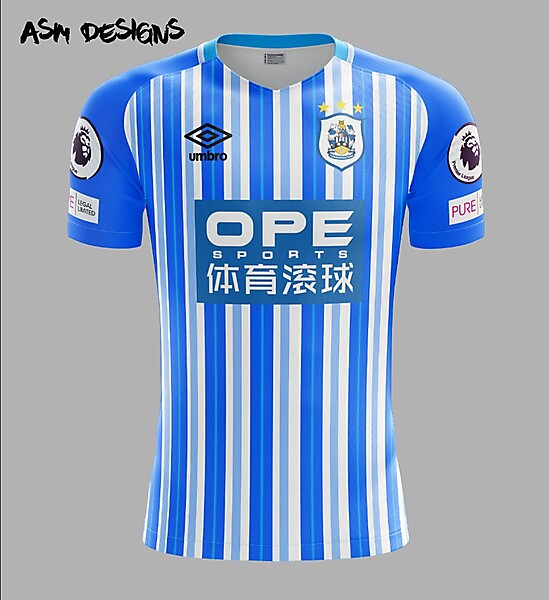Huddersfield Town A.F.C. Umbro 2018 Home Kit