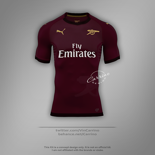 Arsenal FC Special Home Jersey | Concept Design