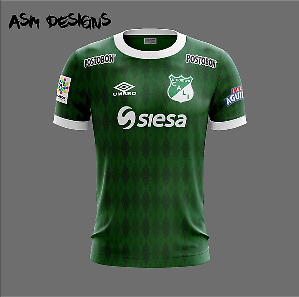 Deportivo Cali Umbro 2018 Home Kit
