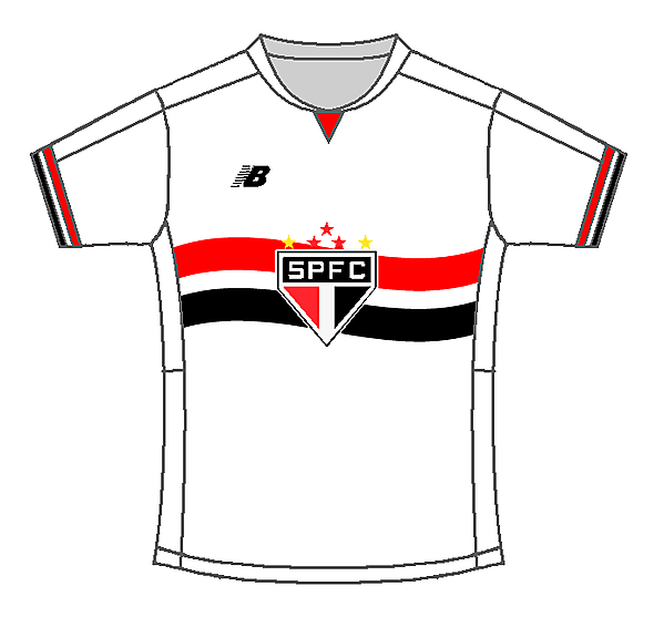 São Paulo FC Home Kit by #Sportix
