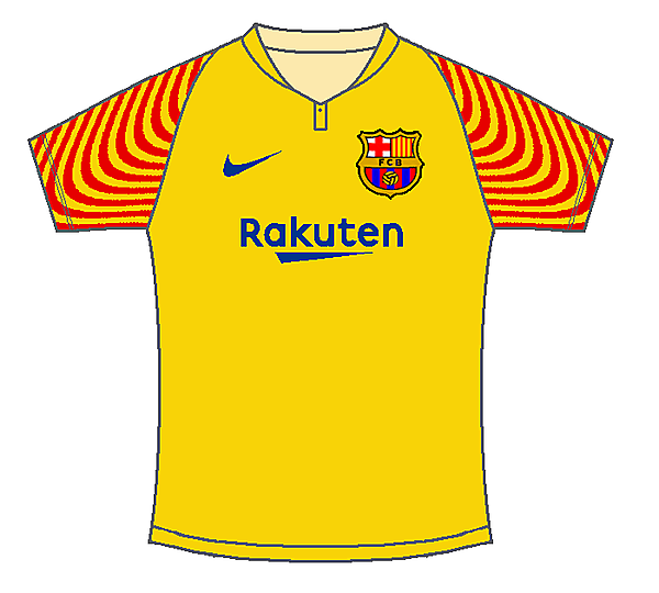 FC Barcelona away kit by #Sportix