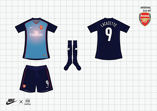 nike x kunto arsenal 3rd