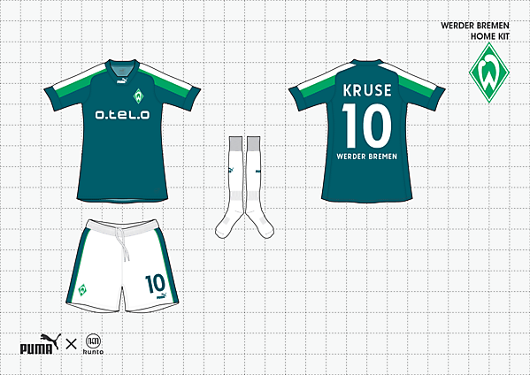 puma x kunto sv werder home