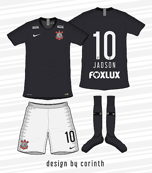 Corinthians 2018-19 Away Kit (According to leaks)