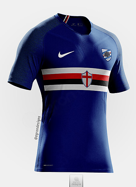 NIKE_VAPOR_2018 SAMPDORIA HOME KIT CONCEPT