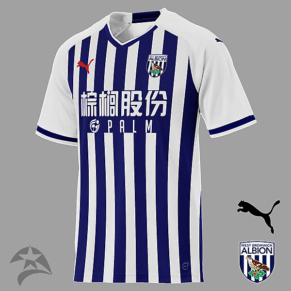West Bromwich Albion Puma - home concept