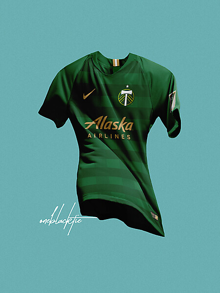 Nike Portland Timbers 2018-19 Home Jersey Concept