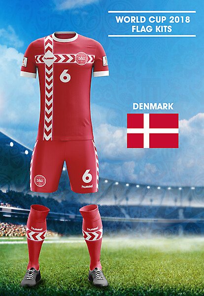 World Cup Flag Kit: DEN