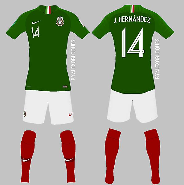 Nike x Mexico Home Jersey