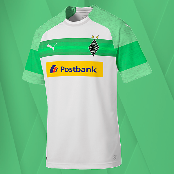 Puma Borussia Monchengladbach Home Jersey Concept