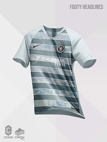 Official Chelsea FC Nike Vapor Knit Strike Third Kit 2018-19  Leaked by Footy Headlines