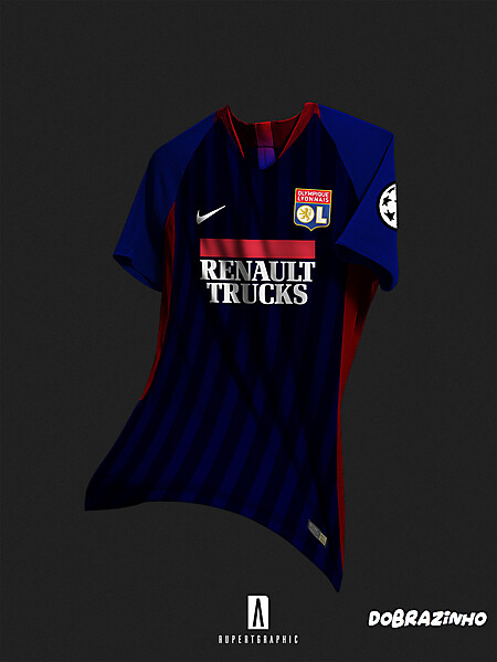 Olympique Lyonnais Third Kit Nike Concept