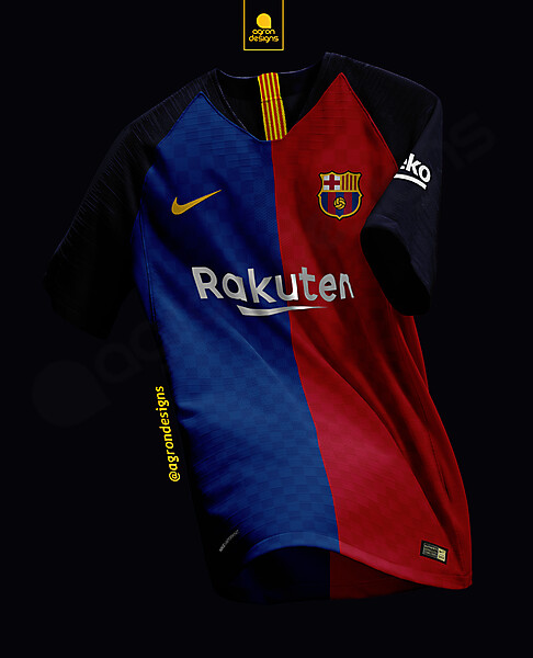 Nike Fc Barcelona 2019-20 Home Kit Concept