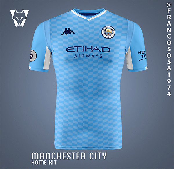 Man City Kappa home