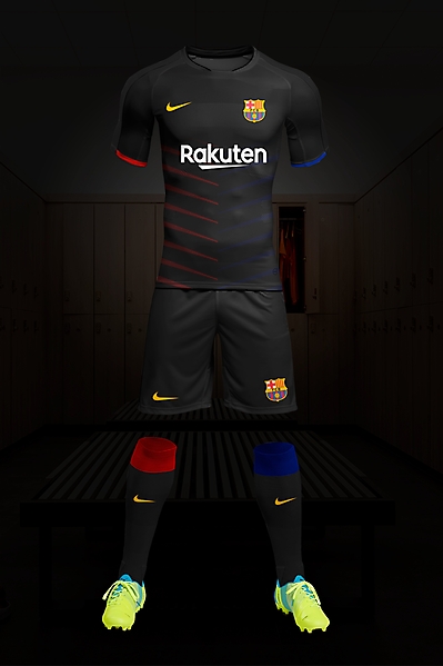 Fc Barcelone kit Away