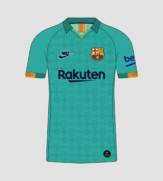 Nike FC Barcelona 2019-20 Third Jersey Concept
