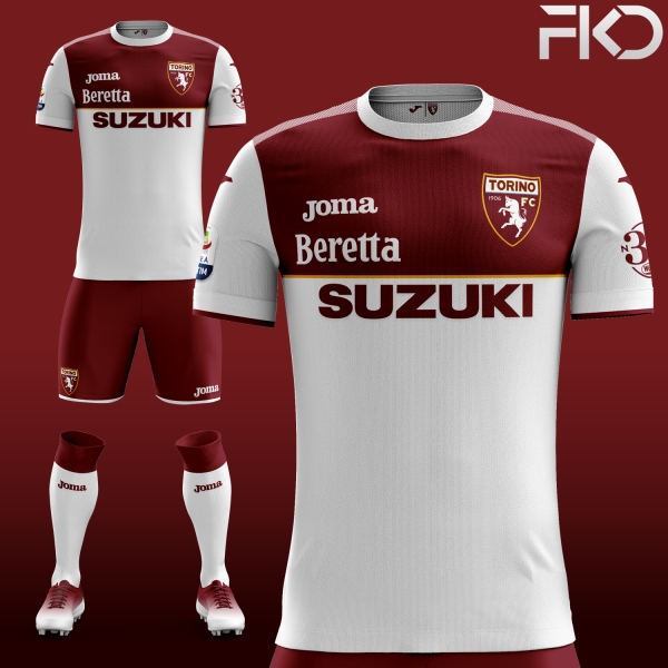 Torino FC Joma Away Kit