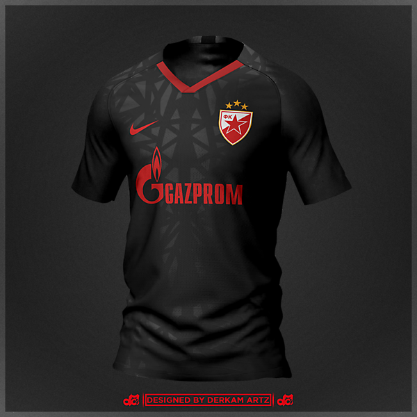 Crvena Zvezda - Away Kit (Red Star Belgrade)