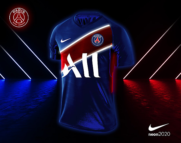 PSG X NIKE Neon concept 2020