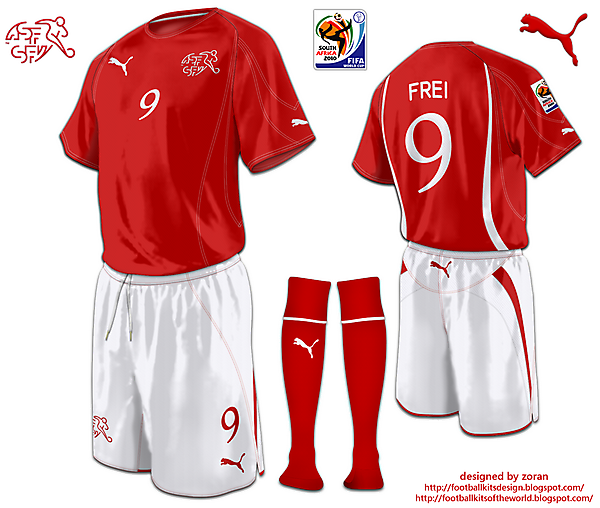 Switzerland World Cup 2010 fantasy home