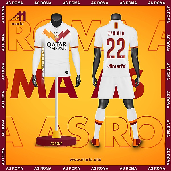 AS ROMA THIRD KIT X NIKE FANTASY KIT CONCEPT