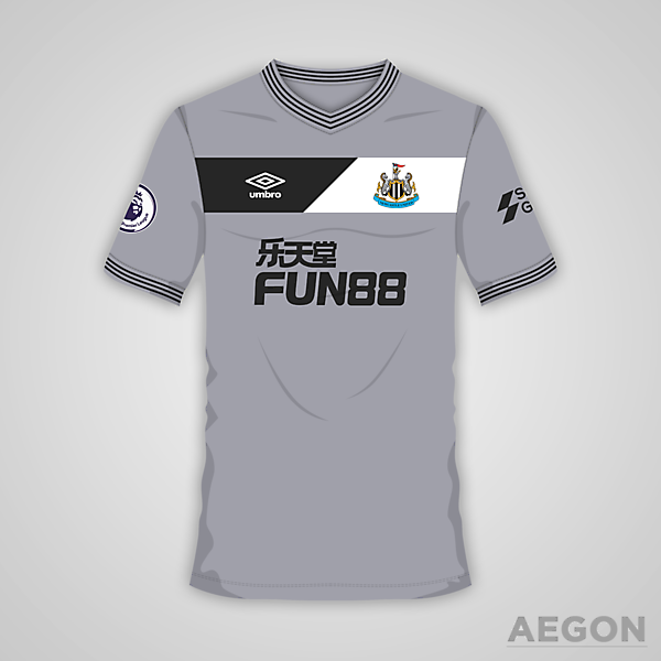Newcastle United Umbro Away Kit