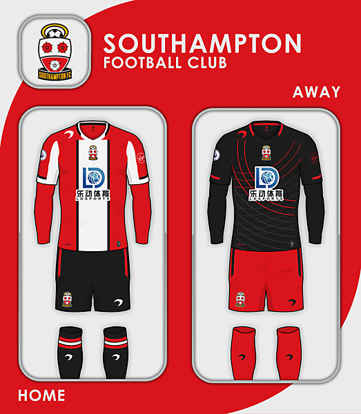Southampton FC | Home and Away kits