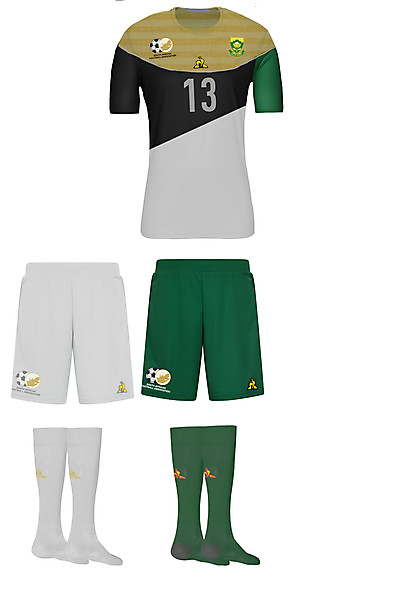 South Africa Le Coq Sportif 2020/22 Home Kit