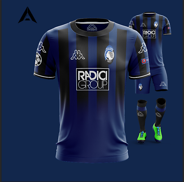 Atalanta BC Kappa 2021 Home Kit