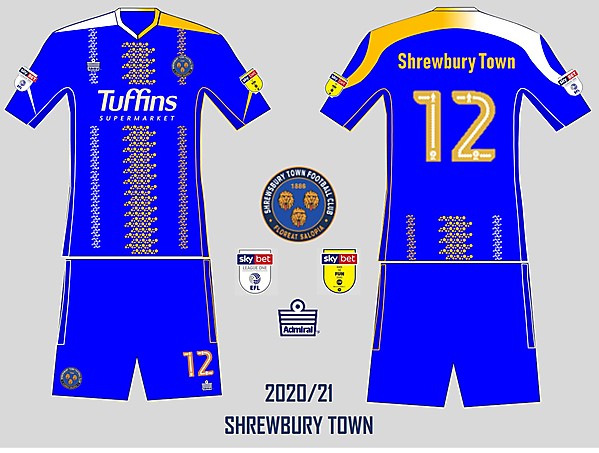 Shrewbury town 2020/21 prototype Vol2