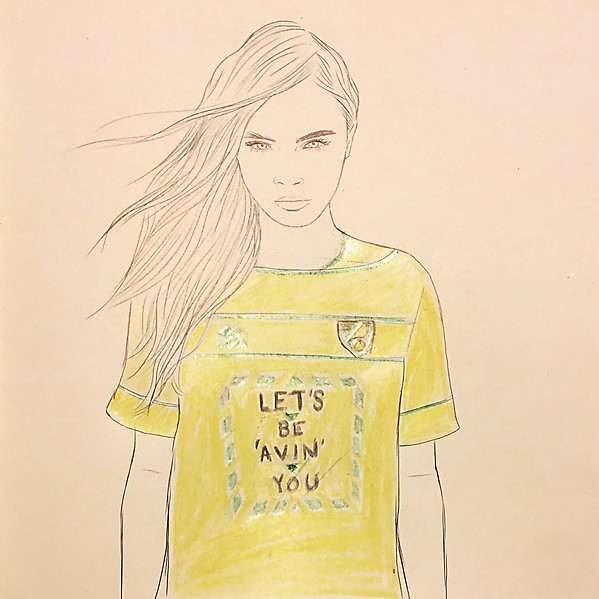 Norwich City Erreà 2020-21 Home Shirt