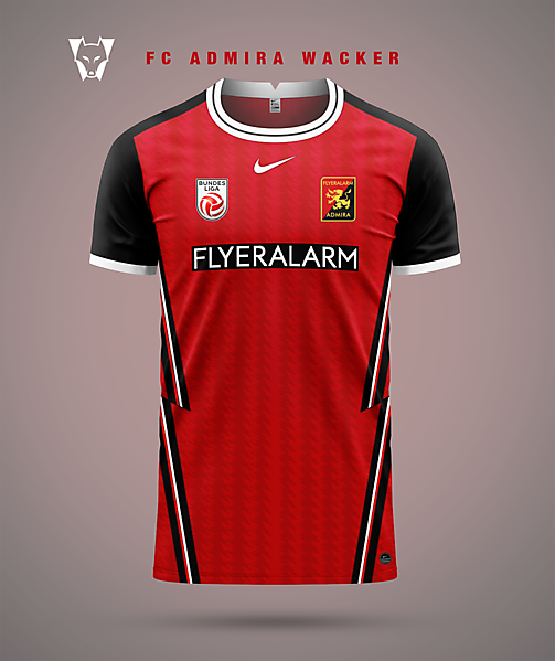 FC Admira Wacker Mödling - home shirt