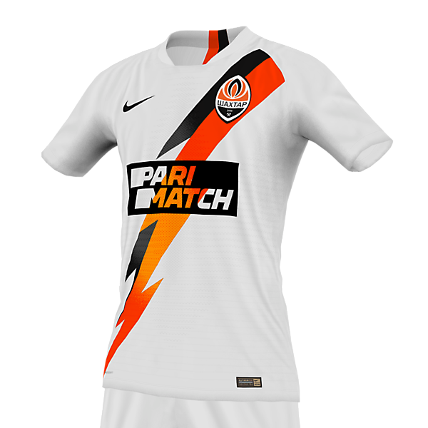 Shakhtar Donetsk 20 away
