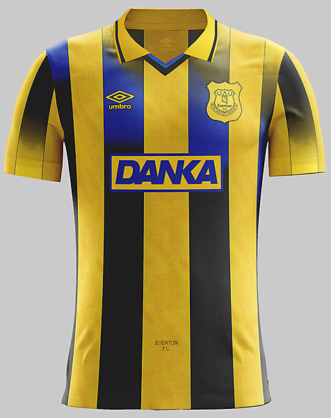 Everton Away 96 Modernised