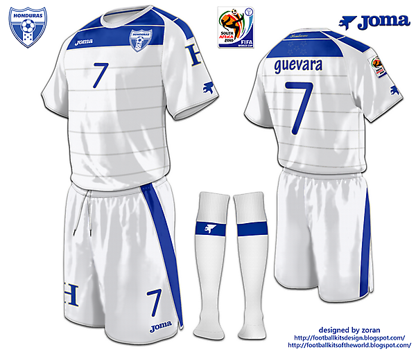 Honduras World Cup 2010 fantasy home