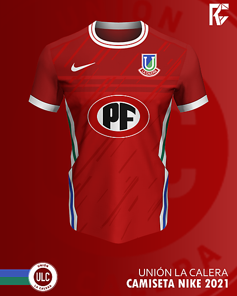 Concepto I - Unión La Calera x Nike Camiseta Local (2021)