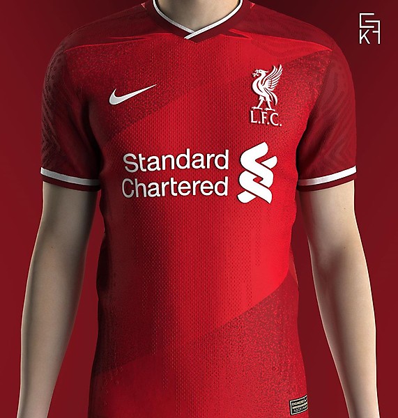 Nike X Liverpool Home Concept Kit