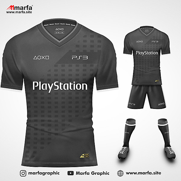 PLAYSTATION 3 (PS 3) FANTASY JERSEY KIT