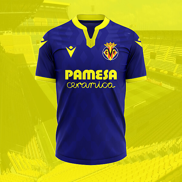 VILLAREAL CLUB DE FUTBOL MACRON DESIGN KIT AWAY